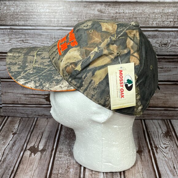 PEDERSON'S CASE IH Mossy Oak Ag Men's OS Camo Strapback Embroidered Cap Hat NWT - Picture 2 of 6